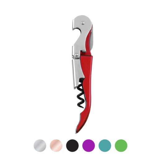 Truetap™: Double-Hinged Corkscrew In Red