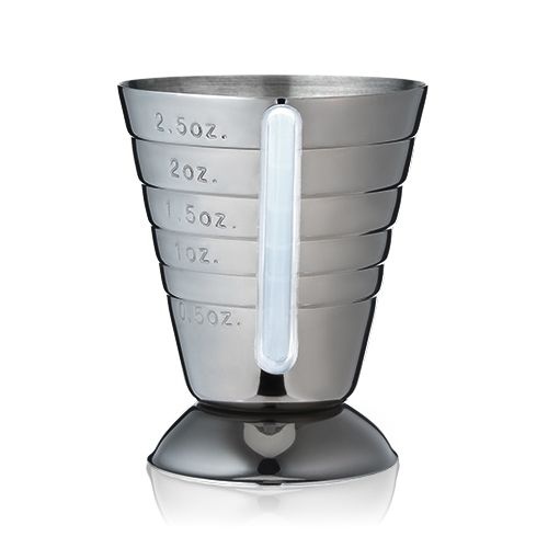 Warren Gunmetal 2.5Oz Step Jigger