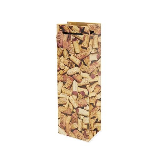 Wine Cork Single-Bottle Wine Bag