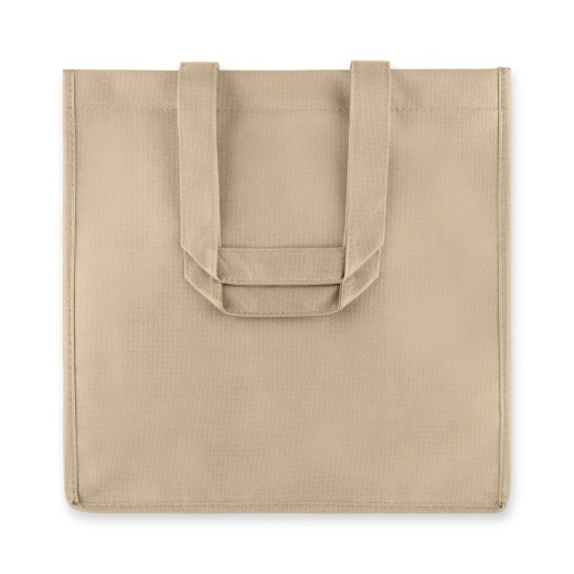 6 Bottle Non Woven Tote in Beige by True