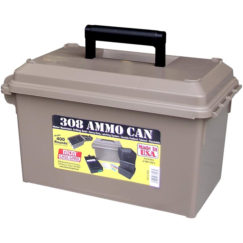 Mtm 308 Ammo Can – 400 Rounds (Dark Earth)