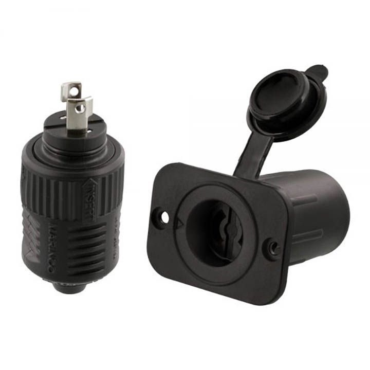 Scotty 12V Downrigger Plug And Receptacle From Marinco®