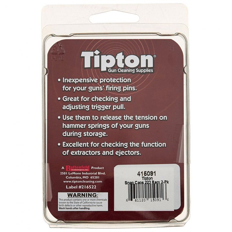 Tipton 223 Rem Snap Cap (2 Pack)