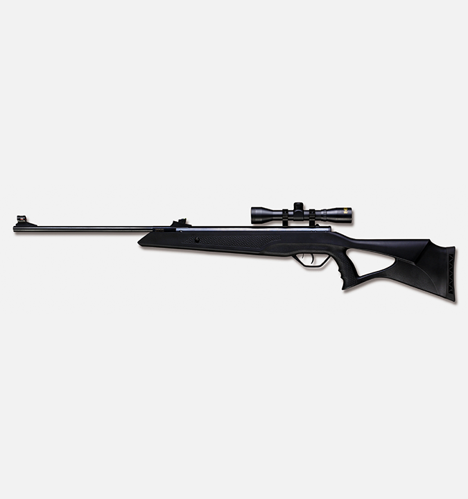 Beeman .177Cal Spring Piston Powered Pellet Air Rifle With 4×32Mm Scope