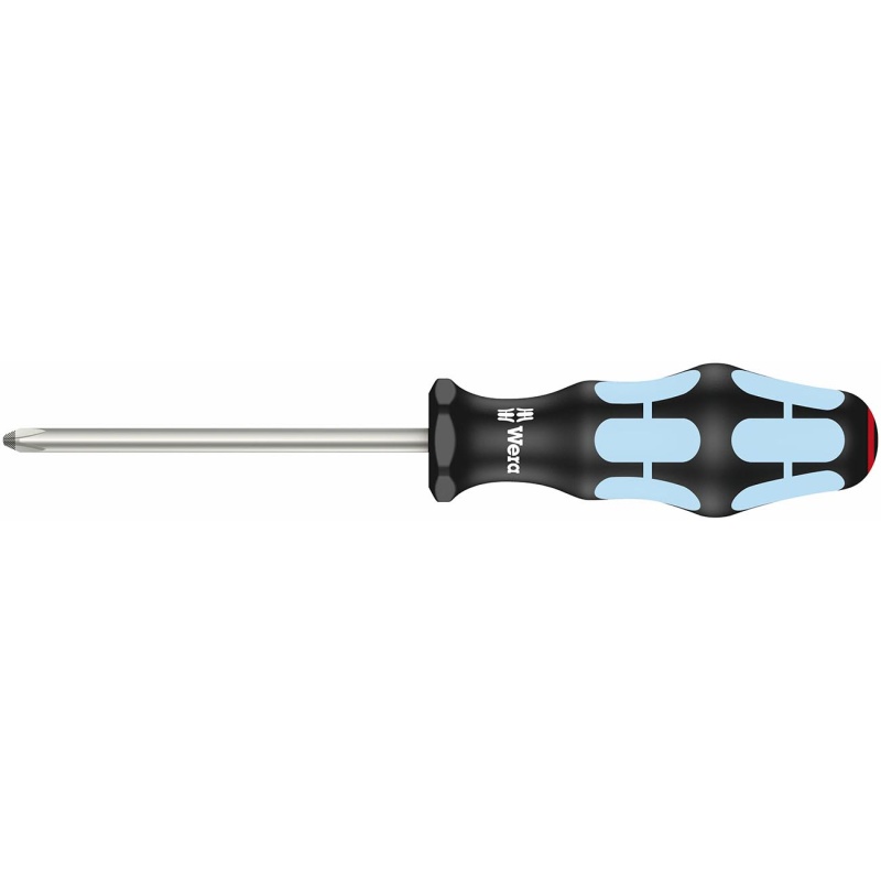 Wera Screwdriver: Phillips Ph2 X 100Mm – Stainless Steel (With Lasertip)