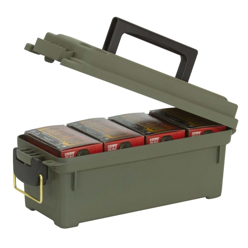 Plano Compact Shot Shell Field/Ammo Box (O.D. Green)