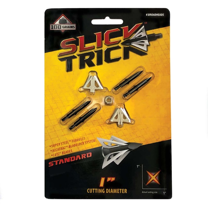 Slick Trick Standard Broadheads – 125 Grain (4-Pack)