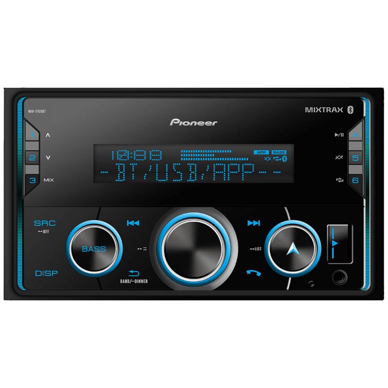 Pioneer Mechless Double Din Receiver With Bluetooth