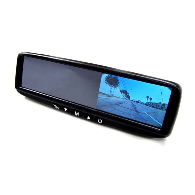 Boyo 4.3″ Mirror Monitor – Clip-On Bracket And Oem Replacement