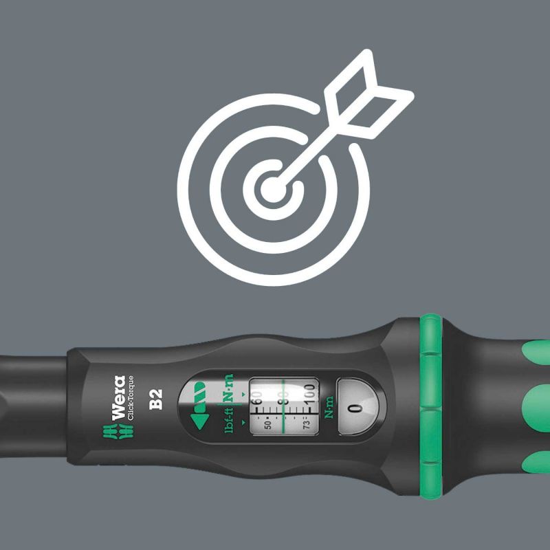 Wera 3/8″ Adjustable Torque Wrench With Reversible Ratchet, 20100 Nm