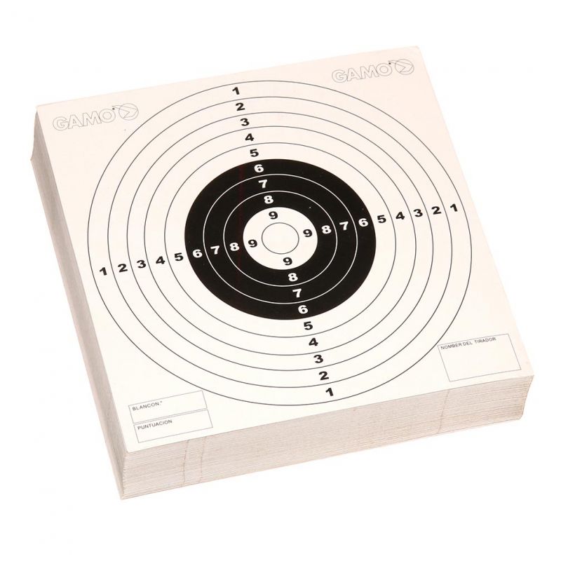 Gamo “Bullseye” Paper Targets (100 Pack)