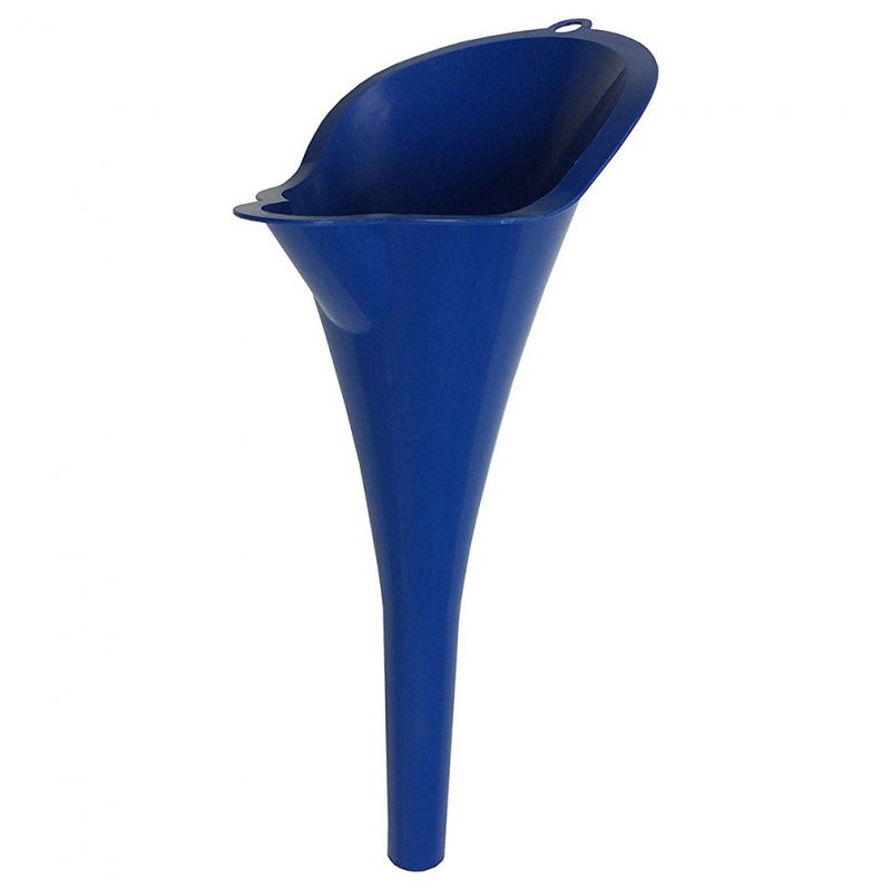 Funnel King Blue MultiPurpose Funnel For Capless Gas Tank