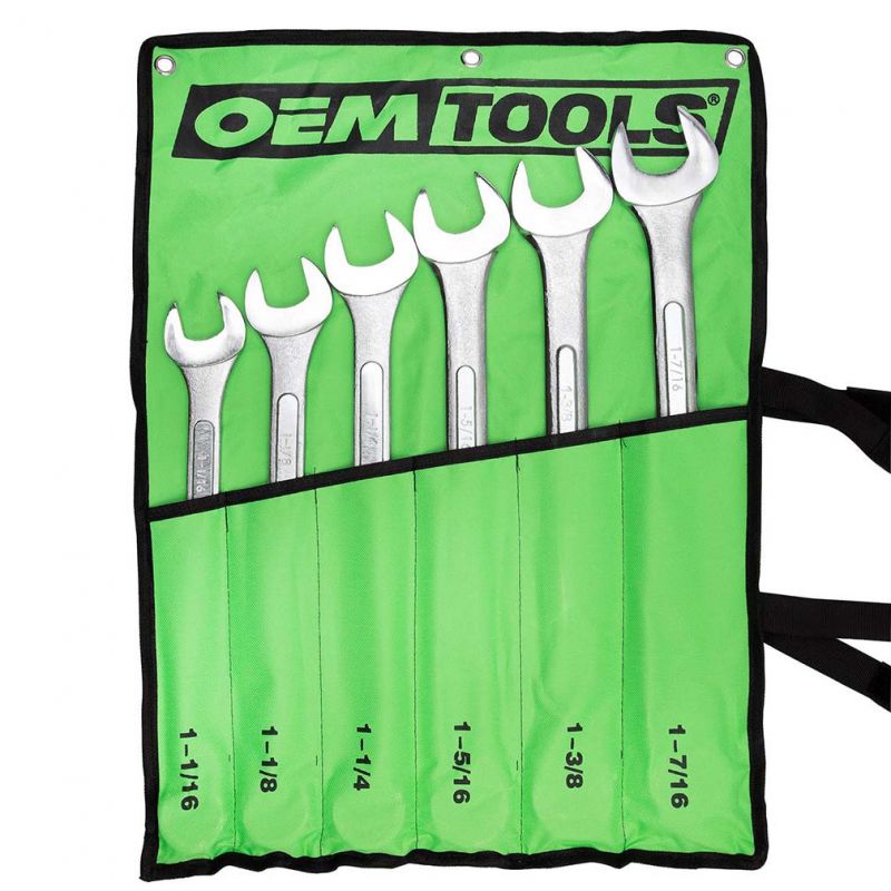 Oem Tools 6Piece Sae Jumbo Wrench Set