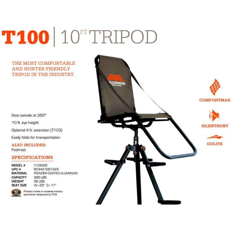 Millennium 10′ Tripod Stand