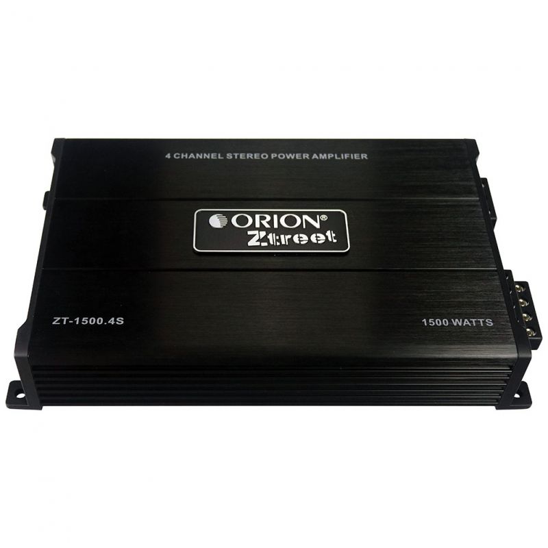 Orion Ztreet 4 Channel Amplifier, 800W Rms/1500W Max