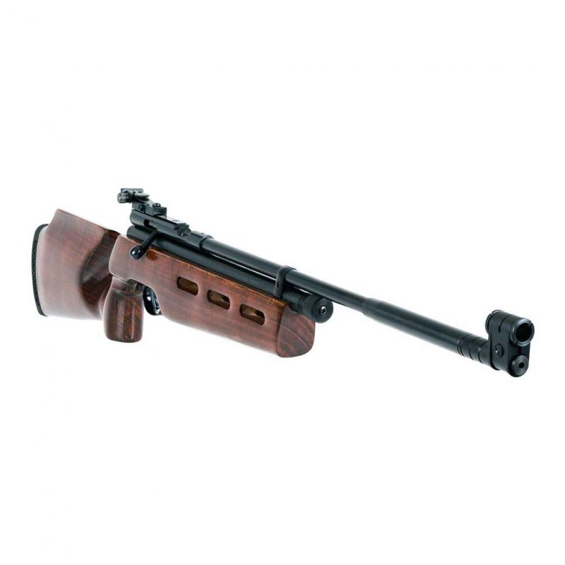 Beeman .22Cal Co2 Powered Single Shot Pellet Air Rifle With Competition Diopter Peep Sight