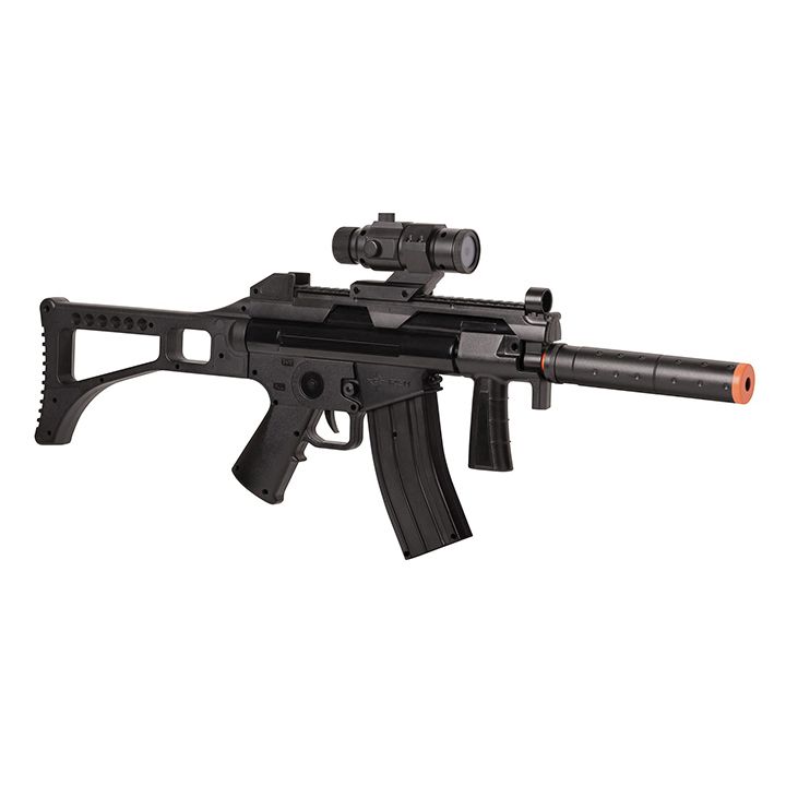 Game Face Tactical Full/Semi-Auto Airsoft Rifle With Rechargeable Battery