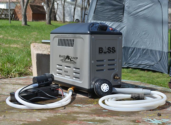 Base Camp Battery Operated Shower System