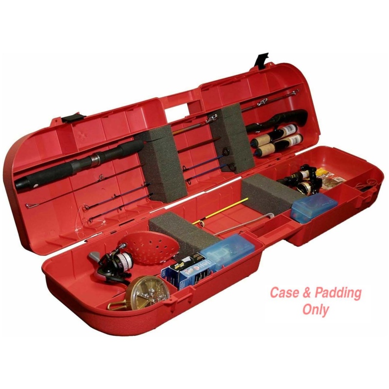 Mtm Ice Fishing Rod Box -Red