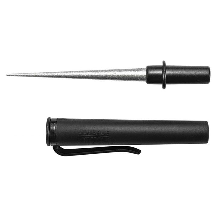 Schrade Tapered Sharpening Rod With Fish Hook Groove