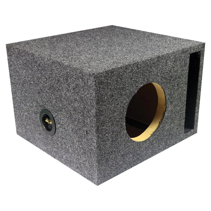 Qpower Single Sealed 6.5″ Heavy Duty Vented Woofer Enclosure
