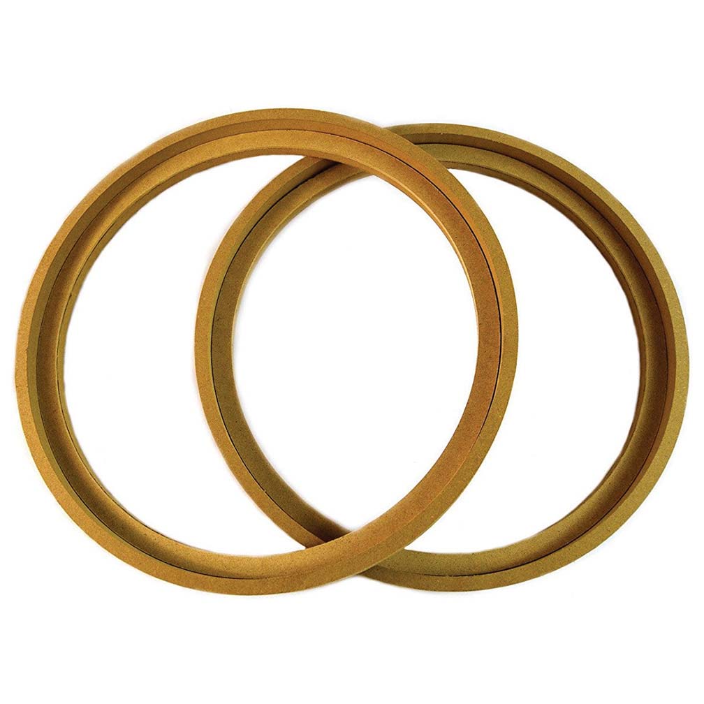 Nippon 12″ Mdf Speaker Ring Recess With Bezel 1/2″ Extension (Pair)