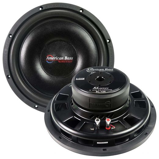 American Bass 12″ Shallow Mount Woofer