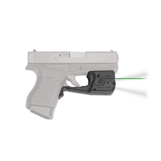 Crimson Trace Laserguard Pro With A Tactical Flashlight For Glock 42 & 43, Green Laser
