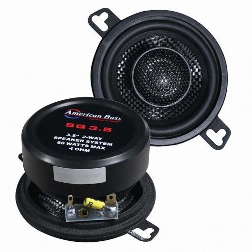 American Bass 3.5" 2-Way Speakers