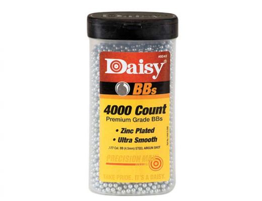 Daisy Zink Plated “Silver” Bbs (4000 Count)