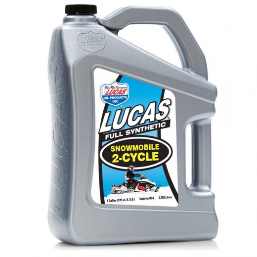 Lucas Oil Synthetic 2-Cycle Snowmobile Oil – 1 Gallon