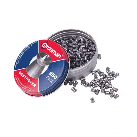 Crosman .177Cal Destroyer Lead Pellets – 7.4 Grain (250 Count)