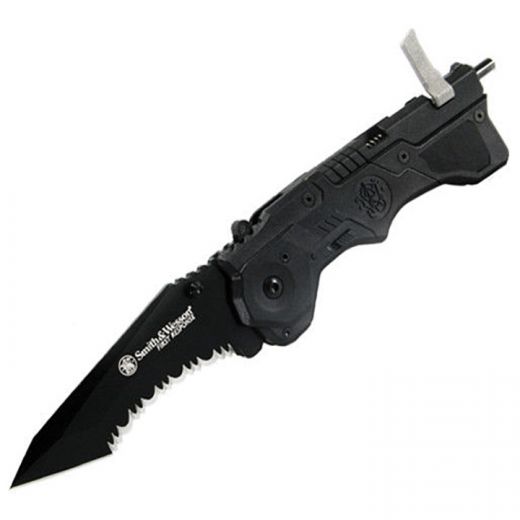 Smith & Wesson 3.5″ Spring Assisted Folding Pocket Knife