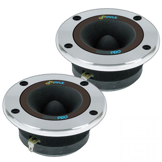 Pyle Pro 1″ Super Bullet Tweeters, 300 Watts Max, 4-8 Ohms
