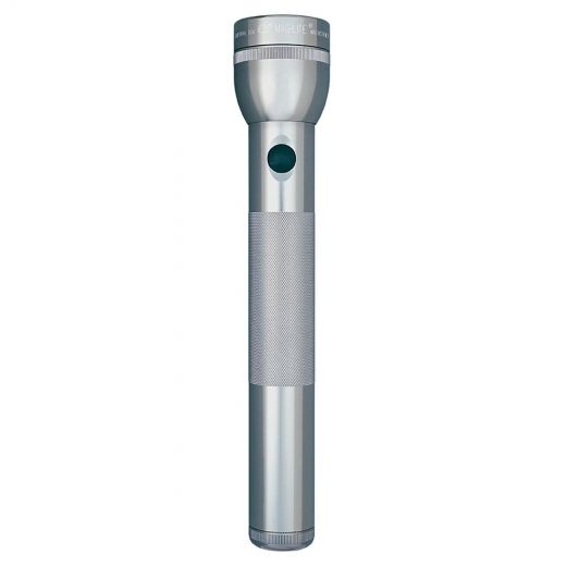 Maglite Krypton 3-Cell D Flashlight, Gray