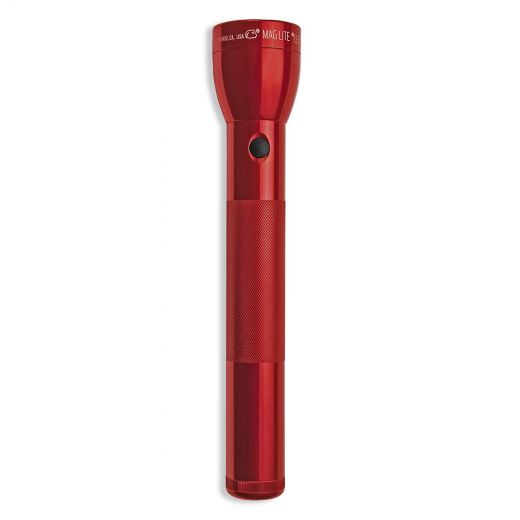 Maglite Led 3-Cell D Flashlight, Red, Gift Box