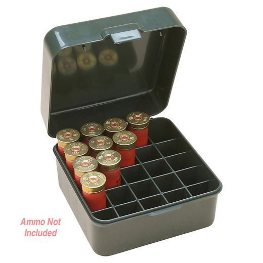 Mtm Shotshell Box 25 Round – ( 3″) 12/20 Gauge (Forest Green)