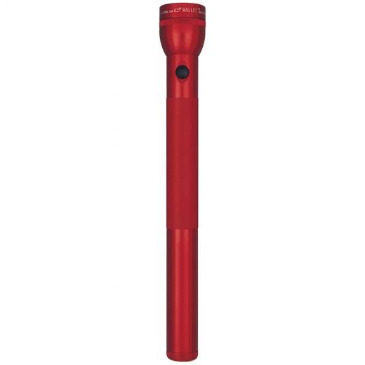 Maglite Xenon 5-Cell D Flashlight, Red