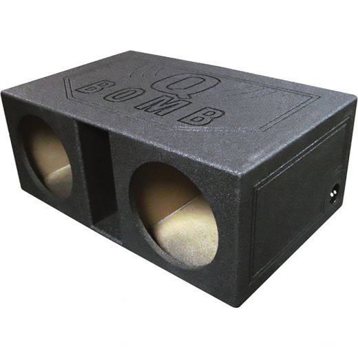 Qpower QBomb High Spl Dual 12 Empty Woofer Enclosure
