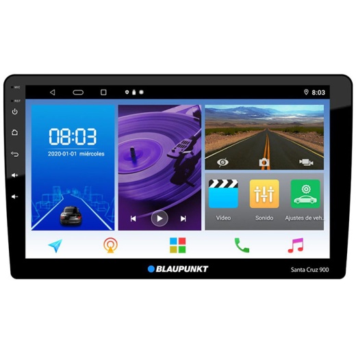 Blaupunkt 10.1″ Double Din Mechless Fixed Face Touchscreen Receiver