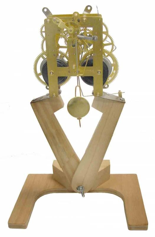 Buy Clock Movement Wood Test Stand Online Precision Timepiece