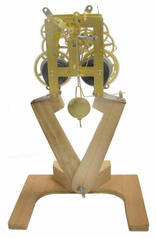 Clock Movement Wood Test Stand