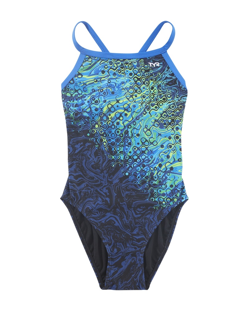 Tyr Durafast Elite® Girls' Diamondfit Swimsuit - Chroma