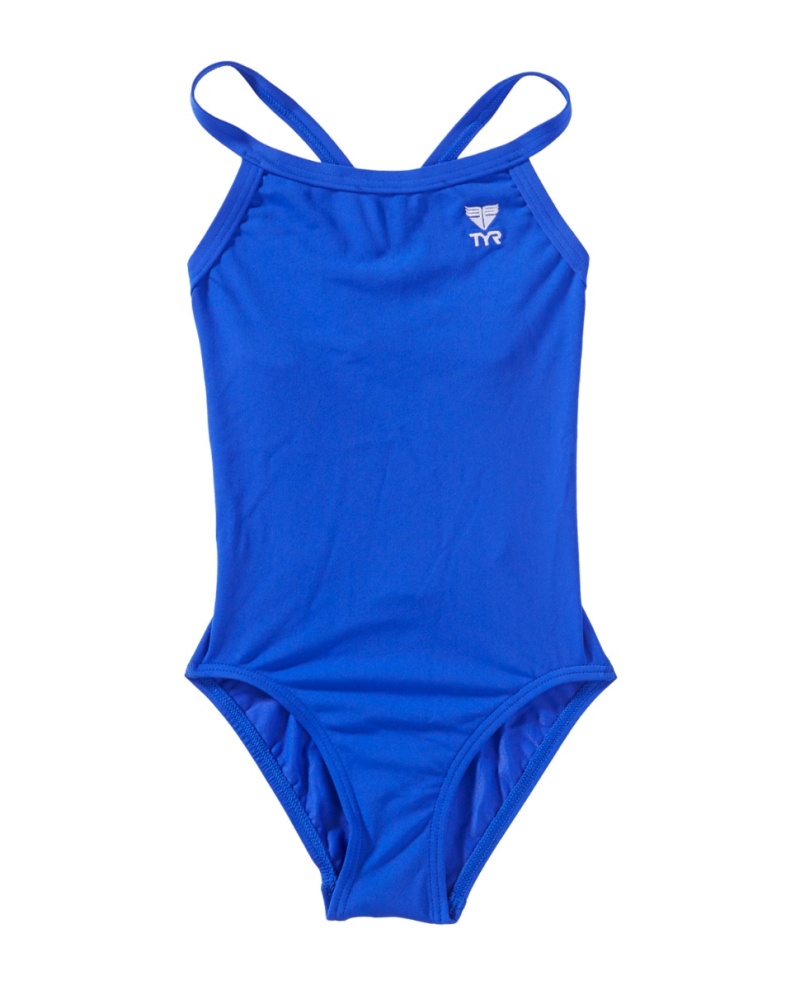 Tyr Durafast One® Girls' Solid Diamondfit Swimsuit - Solid