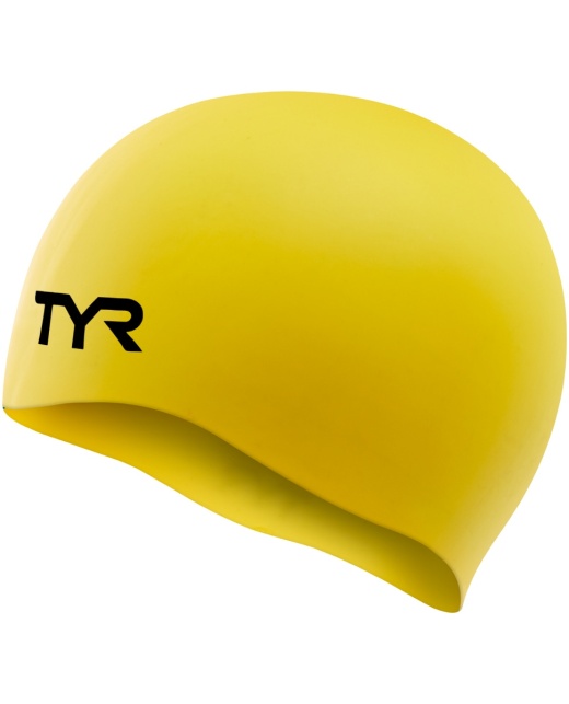 TYR Adult Silicone Wrinkle-Free Swim Cap