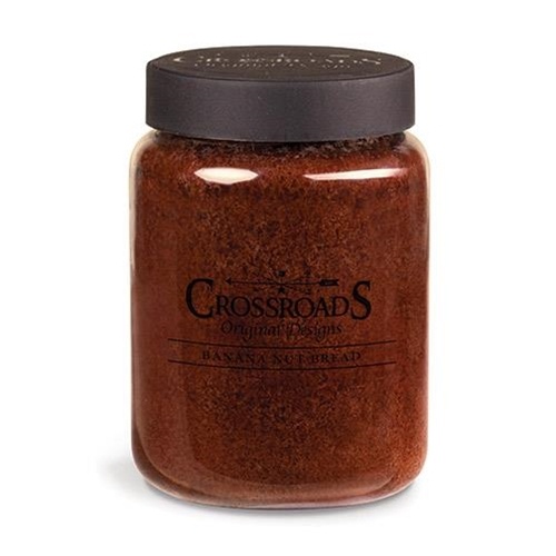 Banana Nut Bread Jar Candle - 26Oz