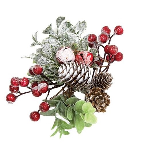 Snowy Red Holiday Bowl Filler