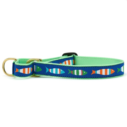 Funky Fish Martingale Collar by Up Country - Adjustable Dog Collars for Optimal Control