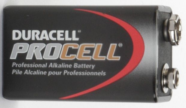 UPG Security Solutions Duracell/Procell 9V Alkaline Bulk: PC1604, 12/72