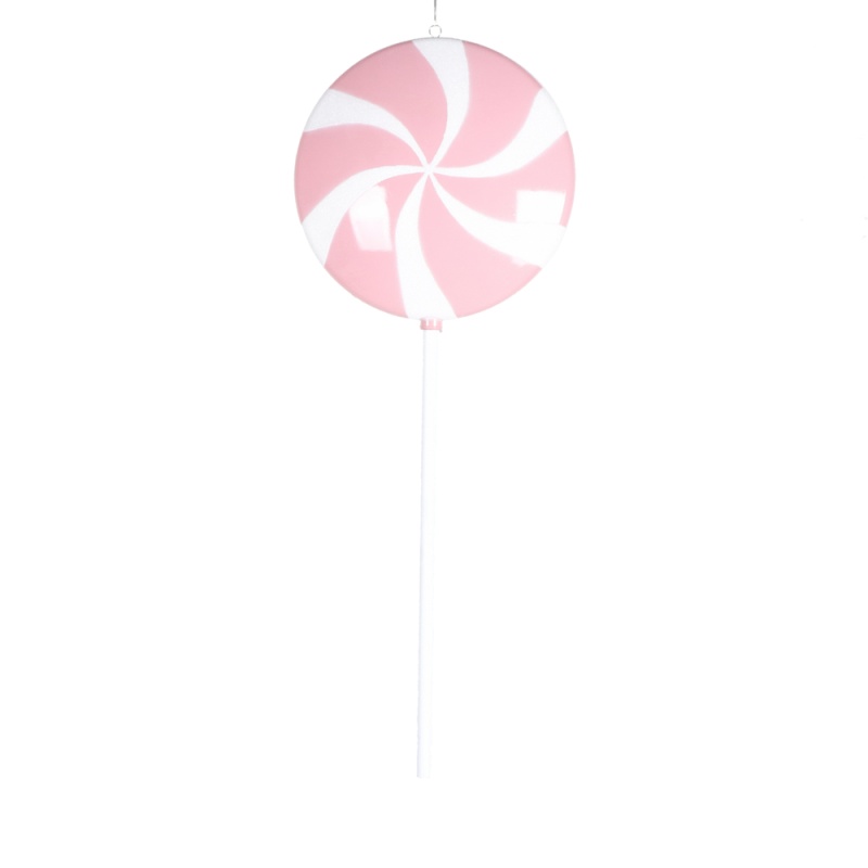 26" Pastel Pink Flat Lollipop